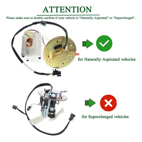 Conjunto De Bomba De Combustible Para Ford Mustang 2001-2004 Foto 2