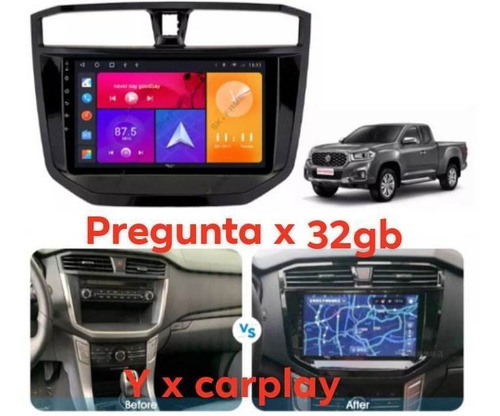 Estereo Chevrolet S10 Max 21 23 Pantalla Android Radio Wifi Foto 2