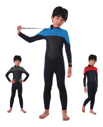 Surf: Long John Roupa De Borracha Neoprene - Infantil Unisex