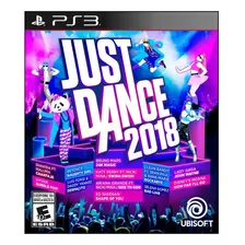 Just Dance 2018 Standard Edition Ubisoft Ps3 Físico