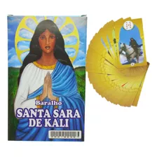 Baralho Cigano Santa Sara Kali Colorido Com Manual 36 Cartas