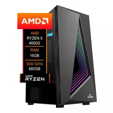 Pc Gamer Amd Ryzen 5 Chipset A520 16gb (2x8) Ddr4 Ssd Sata