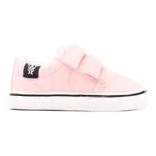 Zapatillas Con Abrojo Para Bebes Rosa Bebe, Talles Del 17 A