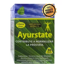 Ayurstate X 30 Unid Excelente Normalizador De La Prostata