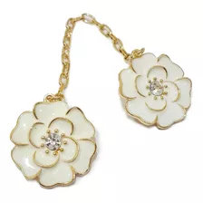 Broche / Sujetador Clip De Ropa Flower