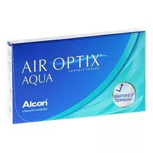 Lentes De Contacto Air Optix Aqua + Solución Avizor de 100ml