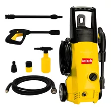 Lavadora De Alta Pressão Intech Machine Alabama Amarela E Preta De 1500w Com 1740psi De Pressão Máxima 127v