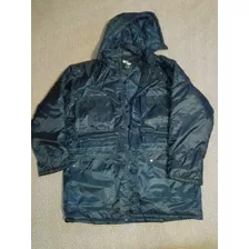 Campera Impermeable Azul Talle Xl