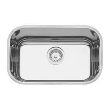 Cuba Aço Inox Tramontina N 1 Prime 47x30,5x17 C/válvula Cor Prateado