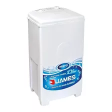 Lavarropas Semi-automático James Top 076a Blanco 5.5kg 220 v