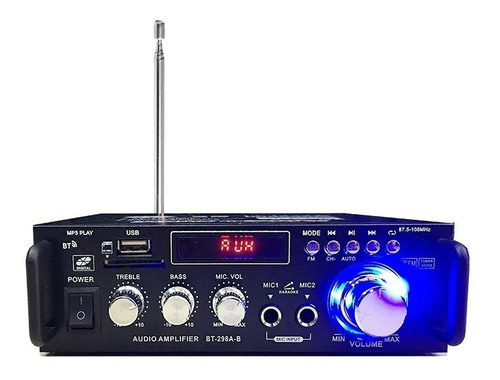 Mini Amplificador De Potencia Bluetooth