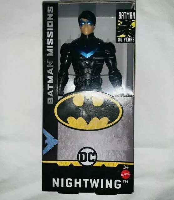 Batman Missions Boneco Nightwing Mattel 15 Cm