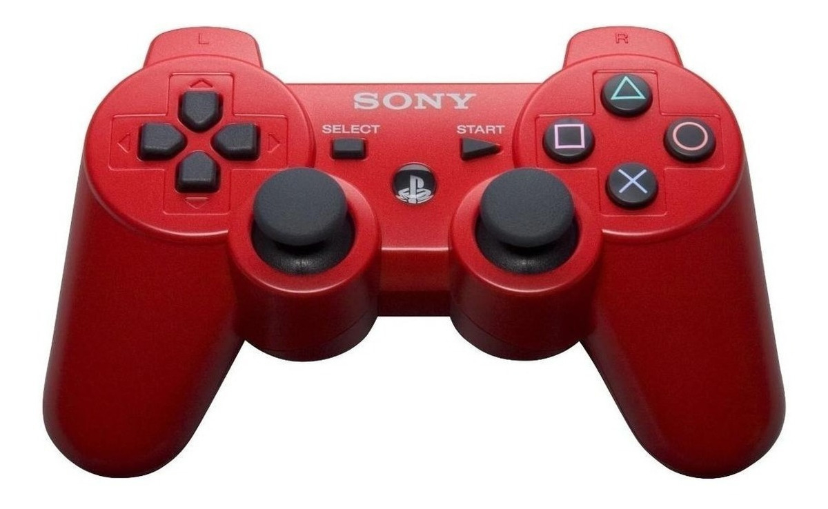 Joystick Inalámbrico Sony Playstation Dualshock 3 Play 3 Rojo