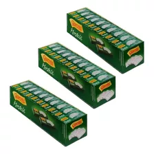 Kit 3 Caixas Pastilha De Hortela Garoto 40un 17g