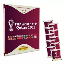 Album Pasta Dura Mundial Qatar 2022 + 10 Sobres Panini 