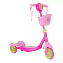 Patinete Unik Toys Prinsesinhas Lory Rosa Para Crianças