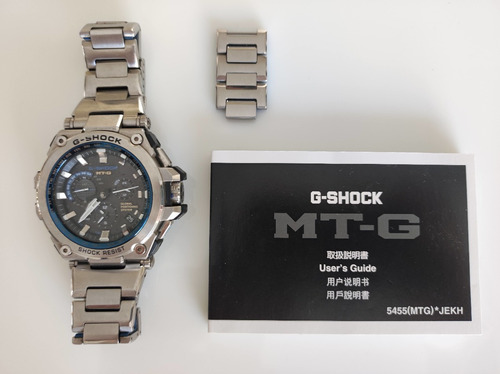 Relógio Casio G Shock Mtg-g1000d-1a2 Gps Original