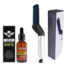 Peine Cepillo Alisado De Barba Y Cabello Barbería Peluquería