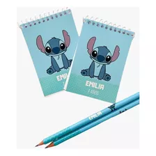 Anotadores Más Lápiz Souvenirs De Stich X40 Personalizado