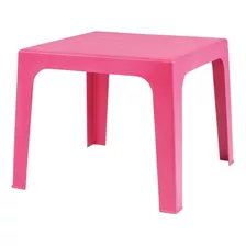 Mesinha Kids Infantil Rosa 53x46 Cm Tarefa Criança Mor 