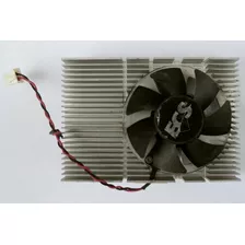 Cooler Ventilador Disipador 8 X 5.5cmts Marca Ecs