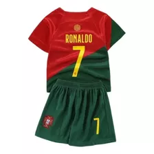 Camiseta Cristiano Ronaldo 7 + Short 2024