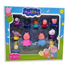 Peppa Pig Familia Y Amigos Colección 11 Piezas