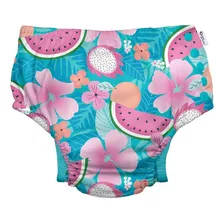 Pañal De Agua Reutilizable Iplay Celeste Frutas Tropicales