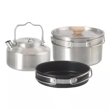 Conjunto De Utensílios De Cozinha, Panelas Com Chaleira, Moc