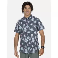 Camisa Hombre Gris Oscuro 5c926-mv22 Maui And Sons