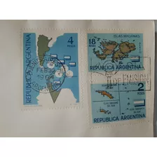 Primer Dia De Emision Estampilla Sello Malvinas Orcadas Sur 