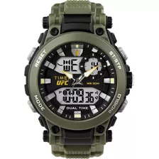 Reloj Timex Tw5m52900 Ufc Impact 50mm Wr50m Agente Oficial