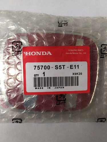Emblema Honda Rojo Tipo Type R Civic 2016-2020 2pzas+ Regalo Foto 2