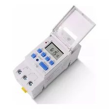 Temporizador Digital Programable 220v Riel Din