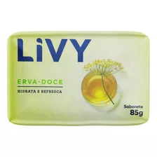 Sabão Em Barra Livy Erva-doce De 85 G