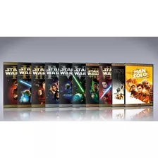 Star Wars Saga Completa Pack 10 Películas Colección En Dvd