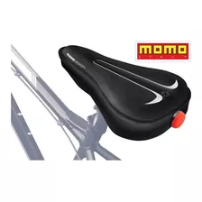 Cubre Sillon Gel Para Bicicletas Con Luz Trasera Marca Momo