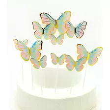 Topper Mariposa Para Tortas