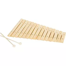 Xilófono Madera Natural 15 Tonos Tolipa Percusión Smallbox