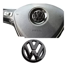 Aplique Emblema Volante Vw Gol Golf Polo Virtus Fox Jetta Up