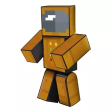 Boneco Zoom Turma Do Problems 35cm Articulado Minecraft