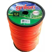 Tanza Grilon Cuadrada 3mm Bordeadora X 1kg Color Naranja