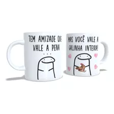 Caneca Legais Meme Figurinhas Flork Amizade Bento Desenho