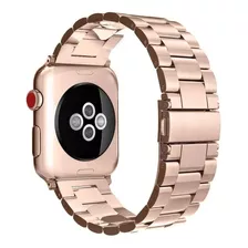 Correa Acero Fintie Compatible Con Apple Watch 44mm Bronce