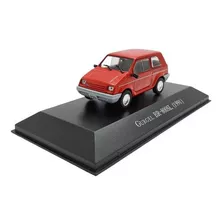 Miniatura Gurgel Br 800 Sl 1991 Vermelho Metal 1:43