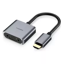 Adaptador Metal Hdmi Para Vga+ 2*p2 Hagibis 1080p Office Tv