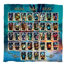 Toalha Para Tarot Mesa Real Leitura Jogo De Tarô E Decoração