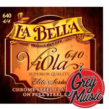 Encordado Para Viola La Bella 640 - Grey Music -