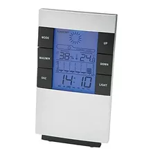 Relógio Termo Higrômetro Digital Despertador Termômetro