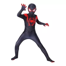 Fantasia Miles Morales Homem Aranha Infantil